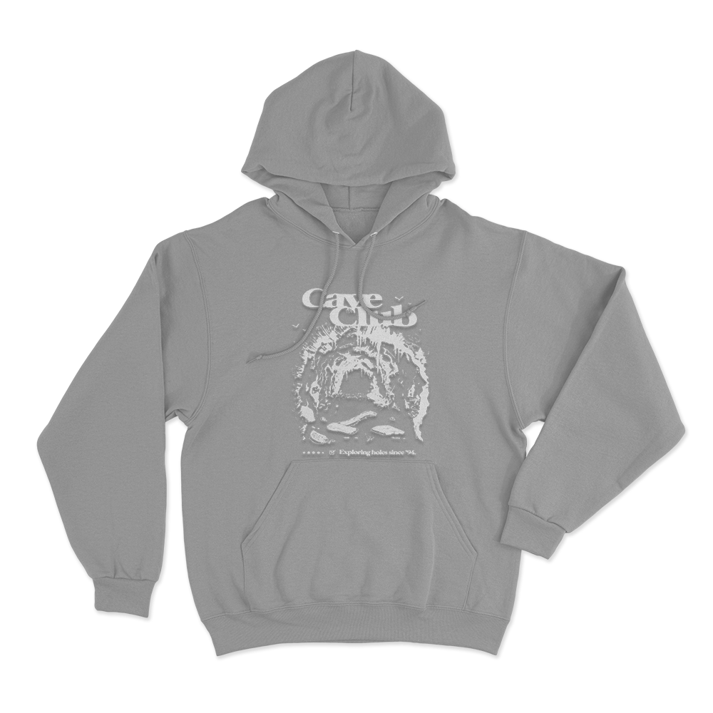 Cave Club Exploring Holes Since '94 Unisex Hoodie Grey Cave Club Exploring Holes Since 94 Unisex Hoodie Grey