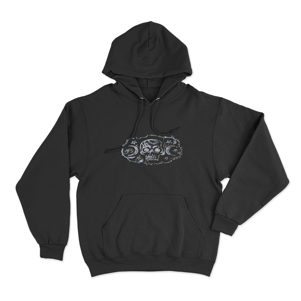 Historia Deletus Skull Unisex Hoodie Black Historia Deletus Skull Unisex Hoodie Black
