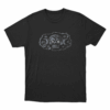 Historia Deletus Skull Unisex T Shirt Black