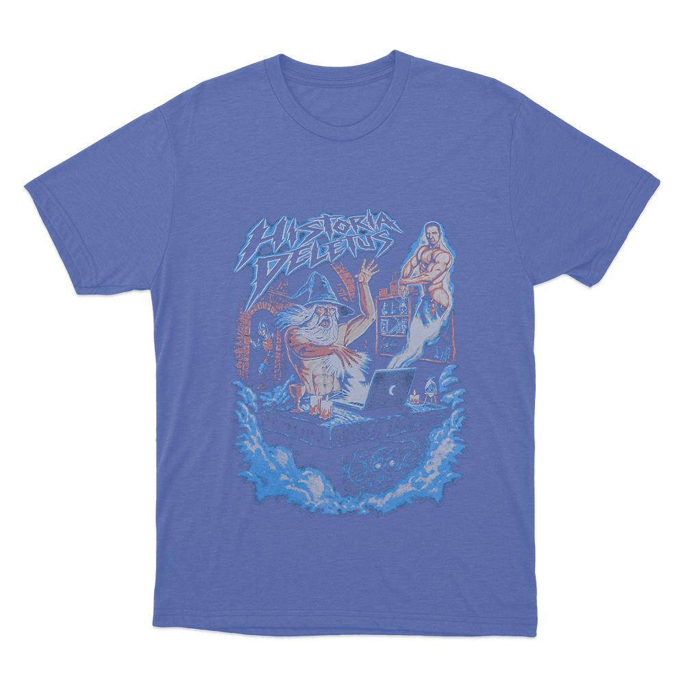 Historia Deletus Unisex T Shirt Blue Historia Deletus Unisex T Shirt Blue