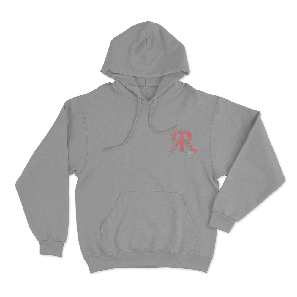 Rim Reaper Logo Unisex Hoodie Grey Rim Reaper Logo Unisex Hoodie Grey