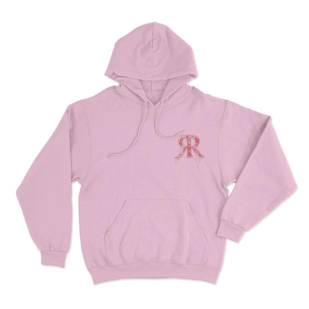 Rim Reaper Logo Unisex Hoodie Pink Rim Reaper Logo Unisex Hoodie Pink