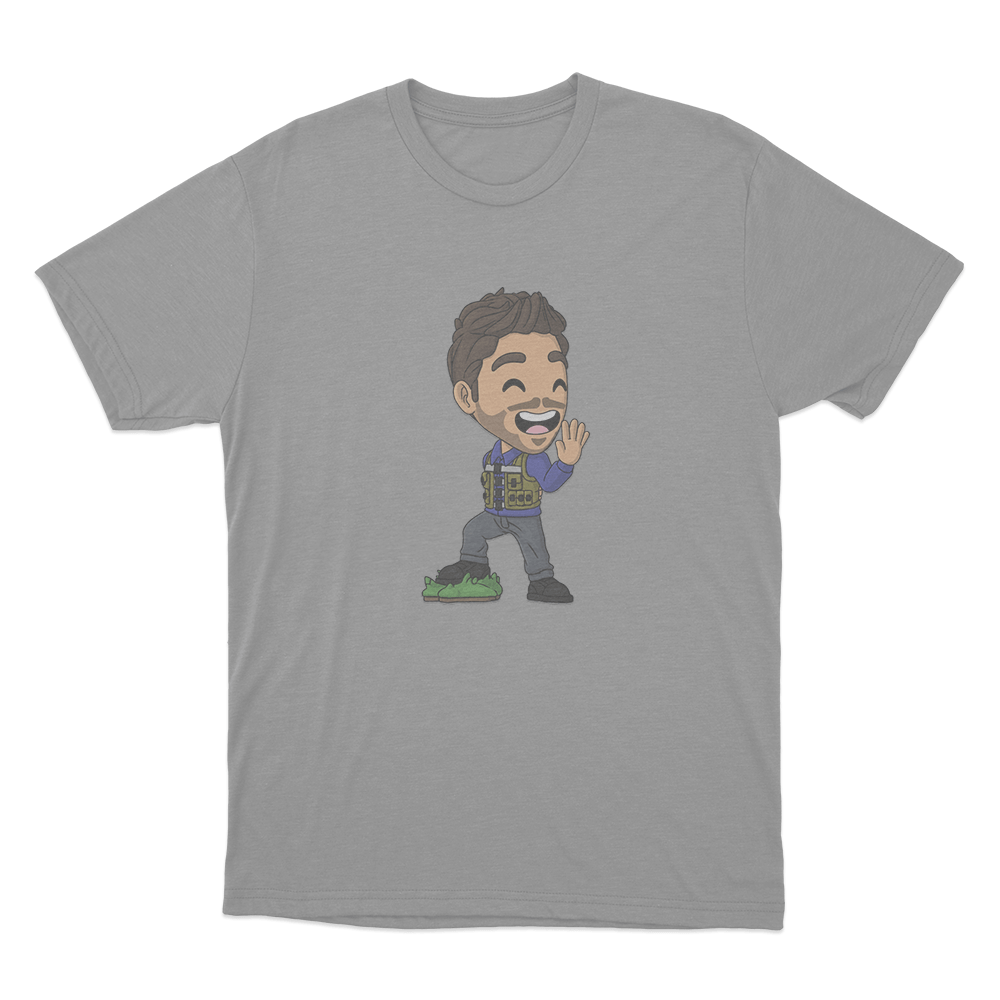 Stimpee Cartoon Unisex T Shirt Grey Stimpee Cartoon Unisex T Shirt Grey