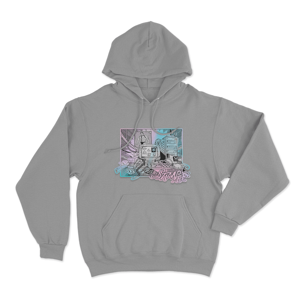 Stimpee Meme Archive Unisex Hoodie Grey Stimpee Meme Archive Unisex Hoodie Grey 1