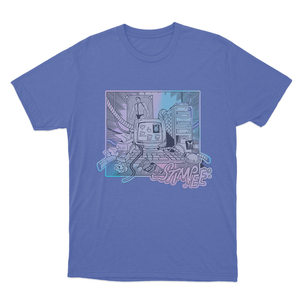 Stimpee Meme Archive Unisex T Shirt Blue Stimpee Meme Archive Unisex T Shirt Blue