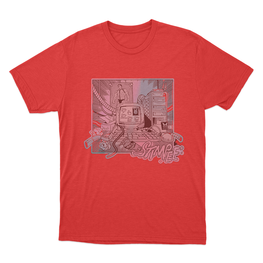Stimpee Meme Archive Unisex T Shirt Red Stimpee Meme Archive Unisex T Shirt Red