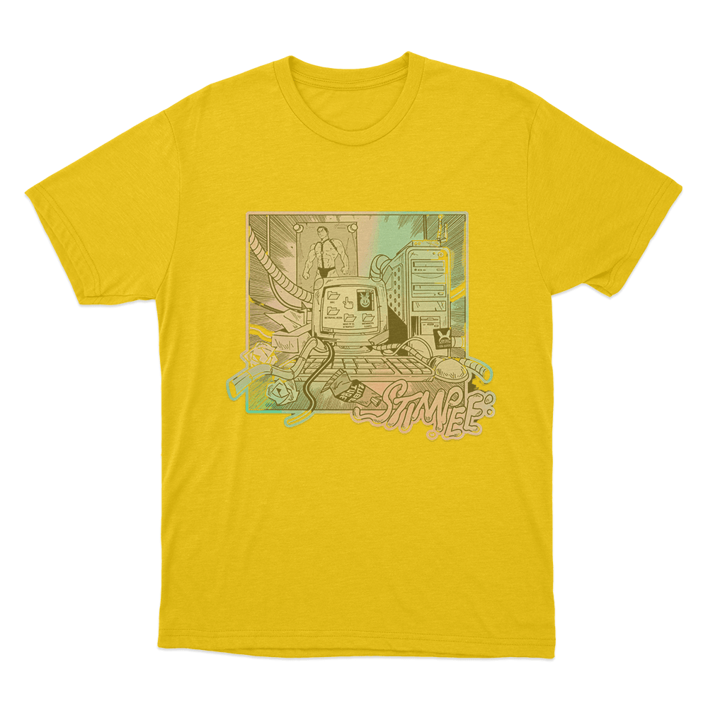 Stimpee Meme Archive Unisex T Shirt Yellow Stimpee Meme Archive Unisex T Shirt Yellow